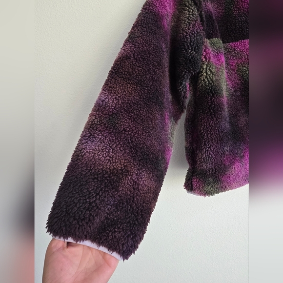 Sundae School Purple and Green Fleece Jacket - Picture 5 of 11